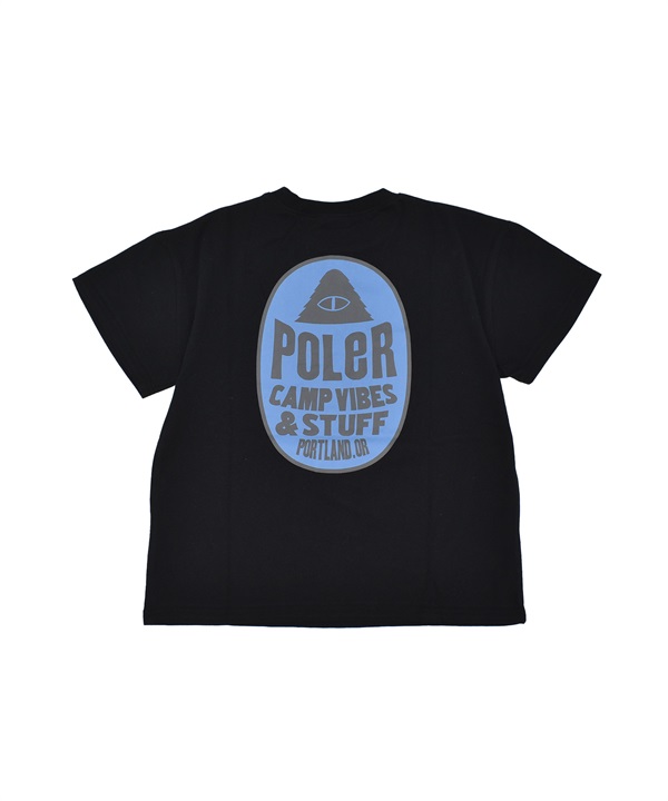 POLER ポーラー 半袖 Tシャツ キッズ ジュニア 子供 バックプリント FRUIT STICKER KIDS TEE 259MCV0027