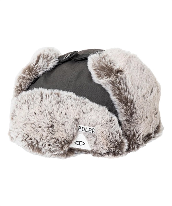 POLER ポーラー キャップ フライトキャップ パイロットキャップ 防寒 MILITARY FUR VISOR CAP 253MCV0083