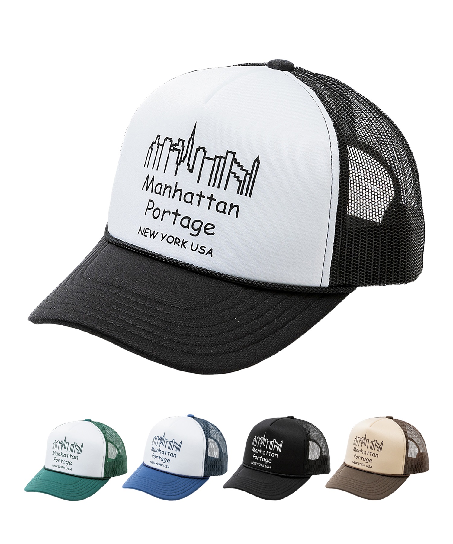 Manhattan Portage マンハッタンポーテージ キャップ TRUCKER