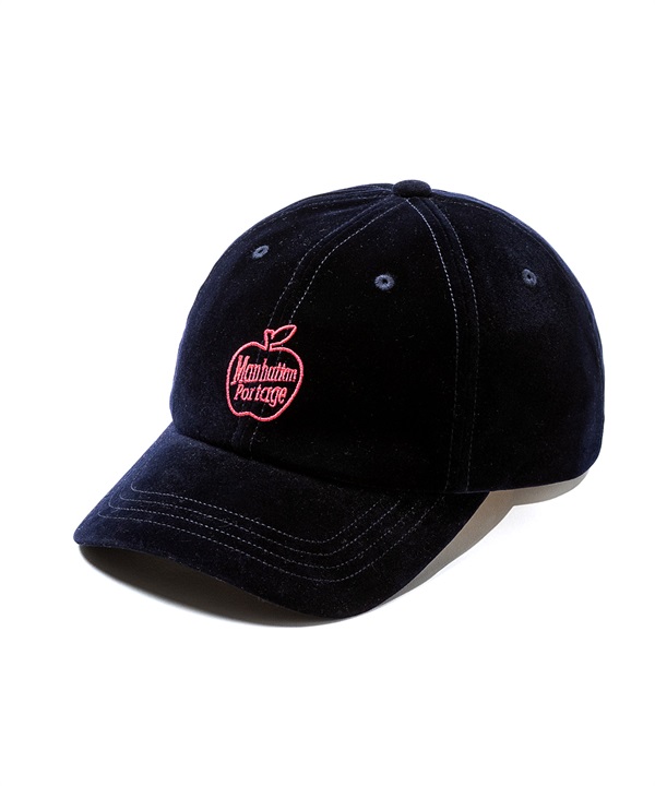 Manhattan Portage マンハッタンポーテージ キャップ ベロア Apple EMB Velour 6P Cap MP339