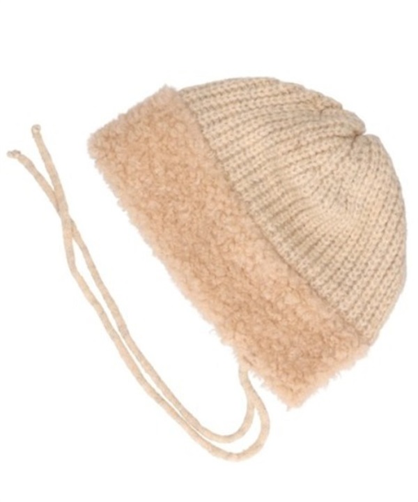 milsa ミルサ ニット帽 ビーニー ニットキャップ 防寒 シンプル 254061200