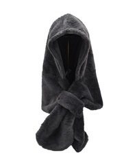 milsa ミルサ マフラー フーディ ファー FUR HOODIE 244061214(02DGY-FREE)