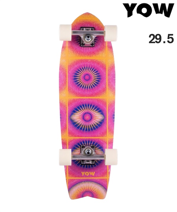 YOW ヤウ サーフ スケートボード コンプリート 29.5inch SALEMA CRUISER 25 ムラサキスポーツ