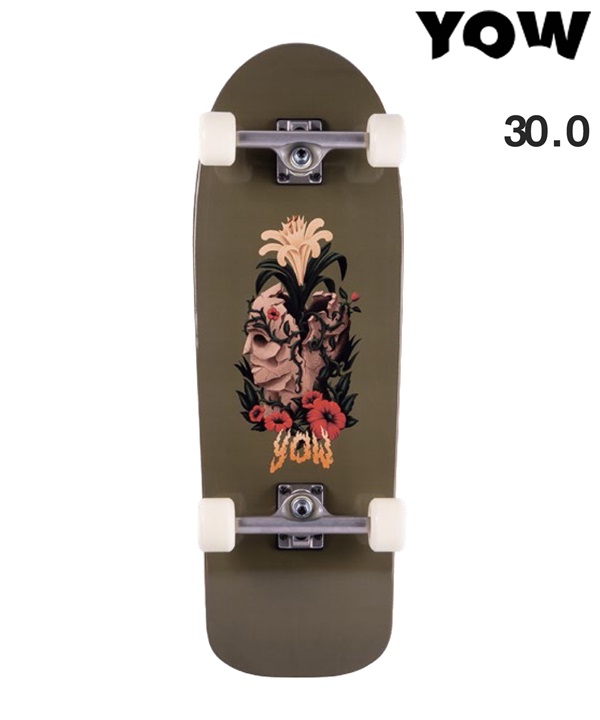 YOW ヤウ サーフ スケートボード コンプリート 30.0inch OASIS CRUISER 25 ムラサキスポーツ