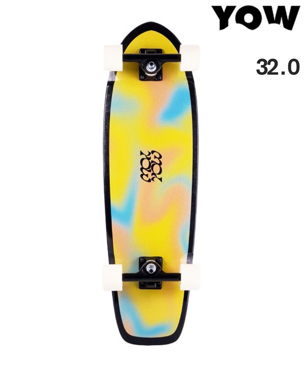 YOW ヤウ サーフ スケートボード コンプリート 32.0inch GRAN CALYPSO CRUISER 25 ムラサキスポーツ