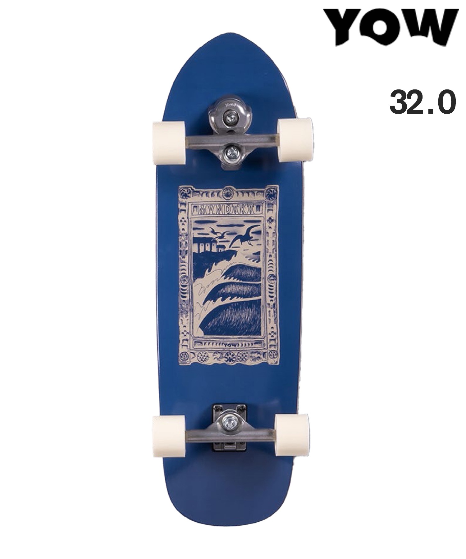 YOW ヤウ サーフ スケートボード コンプリート 32.0inch MUNDAKA