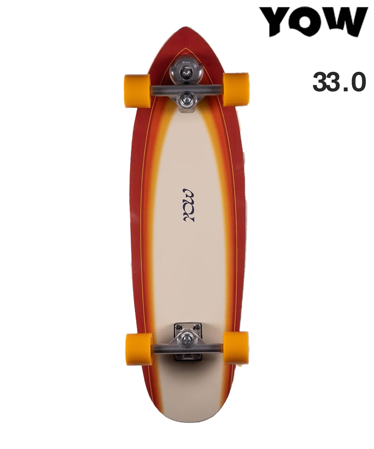 YOW ヤウ サーフ スケートボード コンプリート 33.0inch J-BAY
