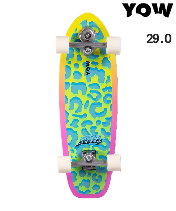 YOW ヤウ サーフ スケートボード コンプリート 29.0inch GROM HOSSEGOR 25 ムラサキスポーツ