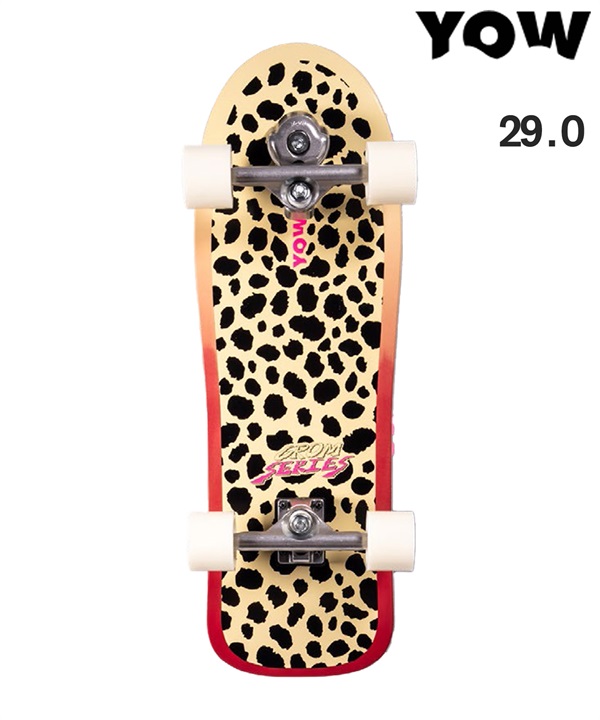 YOW ヤウ サーフ スケートボード コンプリート 29.0inch GROM SENDAI 25 ムラサキスポーツ