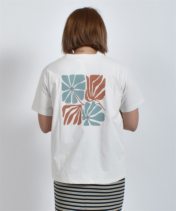 Ungrid アングリッド 水着 レディース ラッシュガード 半袖 Tシャツ バックプリント 水陸両用 UVカット 250201