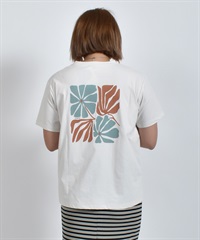 Ungrid アングリッド 水着 レディース ラッシュガード 半袖 Tシャツ バックプリント 水陸両用 UVカット 250201(WT-M)