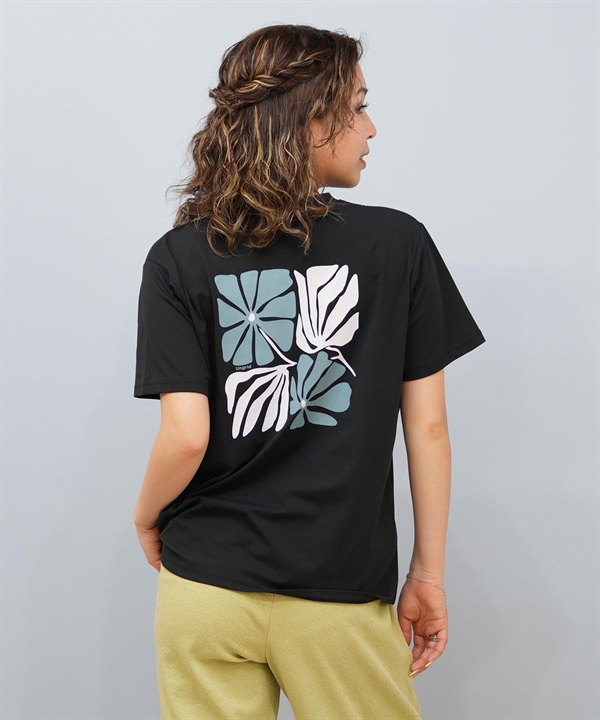 Ungrid アングリッド 水着 レディース ラッシュガード 半袖 Tシャツ バックプリント 水陸両用 UVカット 250201