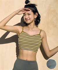 Ungrid アングリッド 水着 レディース ブラトップ フィットネス 水陸両用 ボーダー BRA FIT 551401