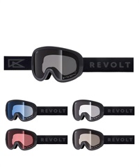 REVOLT リボルト SUPER LIGHT FRAME BLACK 調光 スノーボード ゴーグル ユニセックス ムラサキスポーツ 25-26モデル MM J30 【2526】(TCP-ONE)