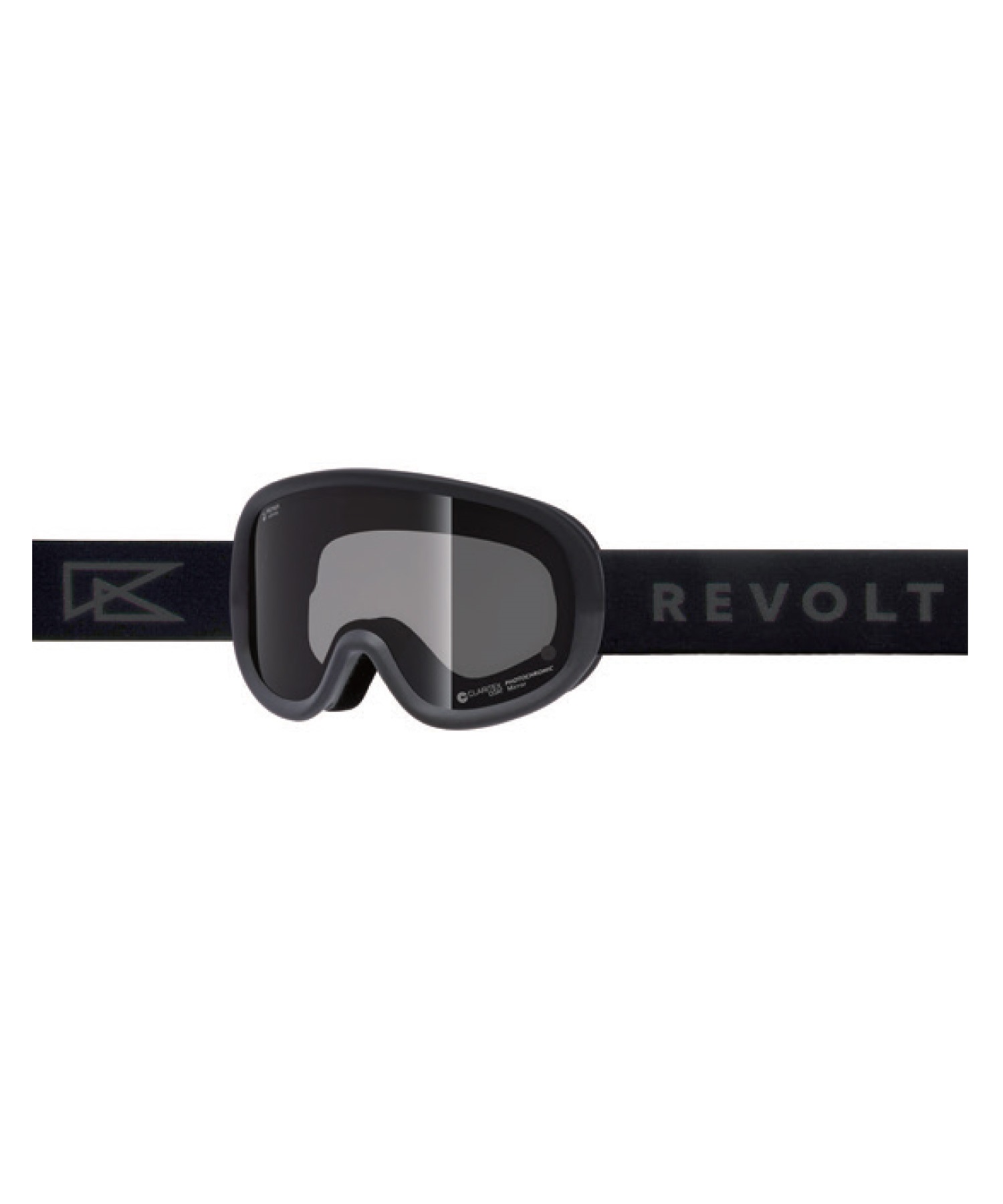 REVOLT リボルト SUPER LIGHT FRAME BLACK 調光 スノーボード ゴーグル ユニセックス ムラサキスポーツ 25-26モデル MM J30 【2526】(BGP-ONE)