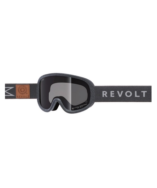 REVOLT リボルト スノーボード ゴーグル ユニセックス SUPER LIGHT FRAME BK DNM 調光 ムラサキスポーツ 25-26モデル MM J30