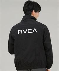 RVCA ルーカ ナイロン ジャケット メンズ シンプル ロゴ MIL NYLON JACKET BF042-755(BLK-M)