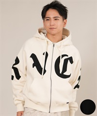 RVCA ルーカ ジップアップ パーカー メンズ 裏起毛 ロゴ WORLD WIDE ZIP HD BF042-020(ANW-S)