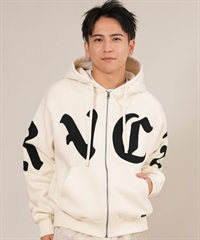 RVCA ルーカ ジップアップ パーカー メンズ 裏起毛 ロゴ WORLD WIDE ZIP HD BF042-020(ANW-S)