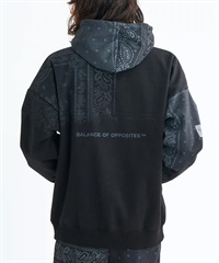 RVCA ルーカ プルオーバー パーカー メンズ バックプリント ロゴ 裏 RVCA ルーカ プルオーバー パーカー メンズ バックプリント ロゴ 裏