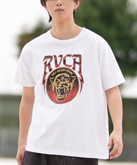 RVCA ルーカ 半袖 Tシャツ メンズ フロントプリント RAWR SS BF041-251(WHT-S)
