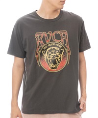 RVCA ルーカ 半袖 Tシャツ メンズ フロントプリント RAWR SS BF041-251(BLK-S)
