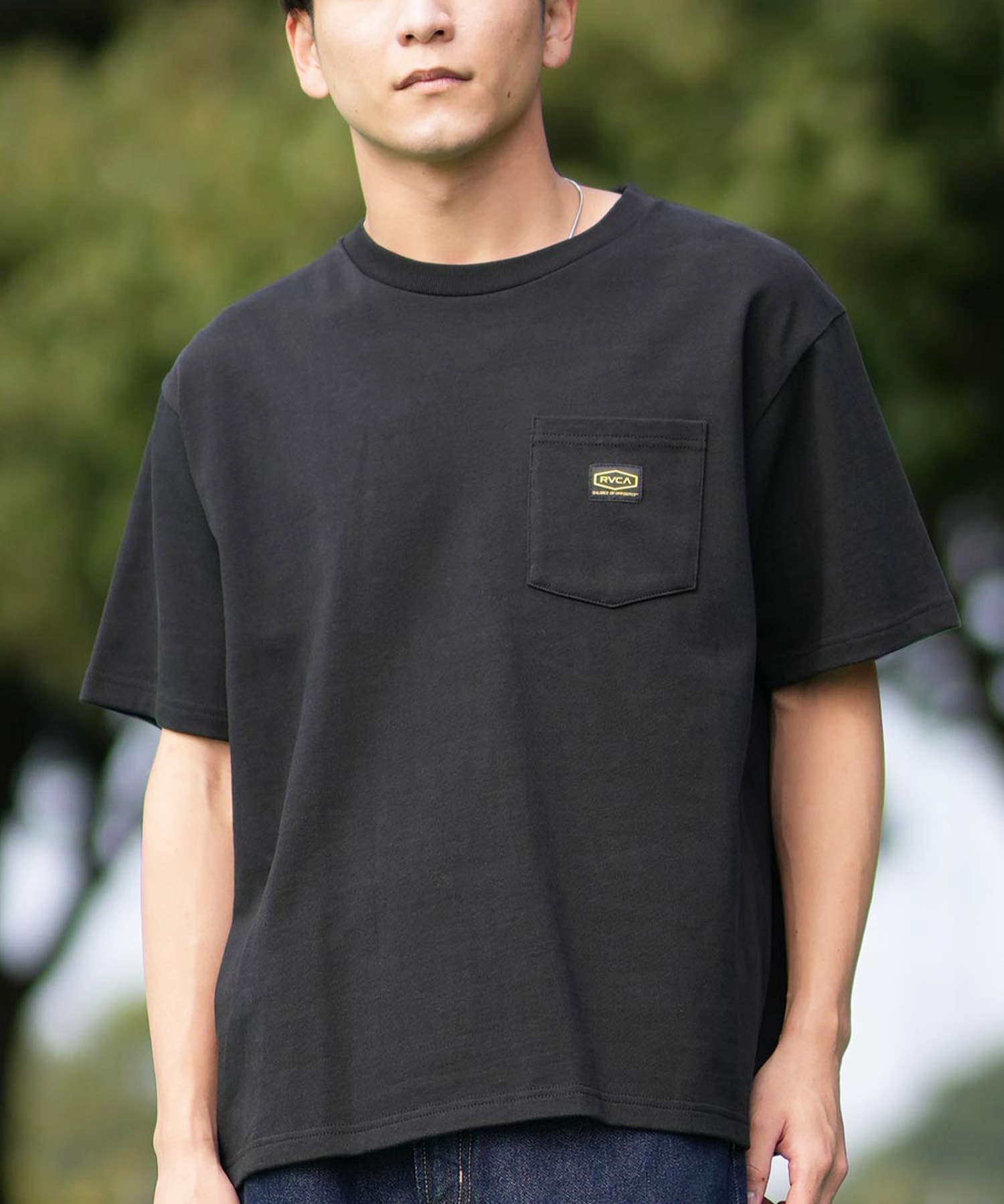 RVCA ルーカ 半袖 Tシャツ メンズ ポケットTシャツ ポケT BF041-262
