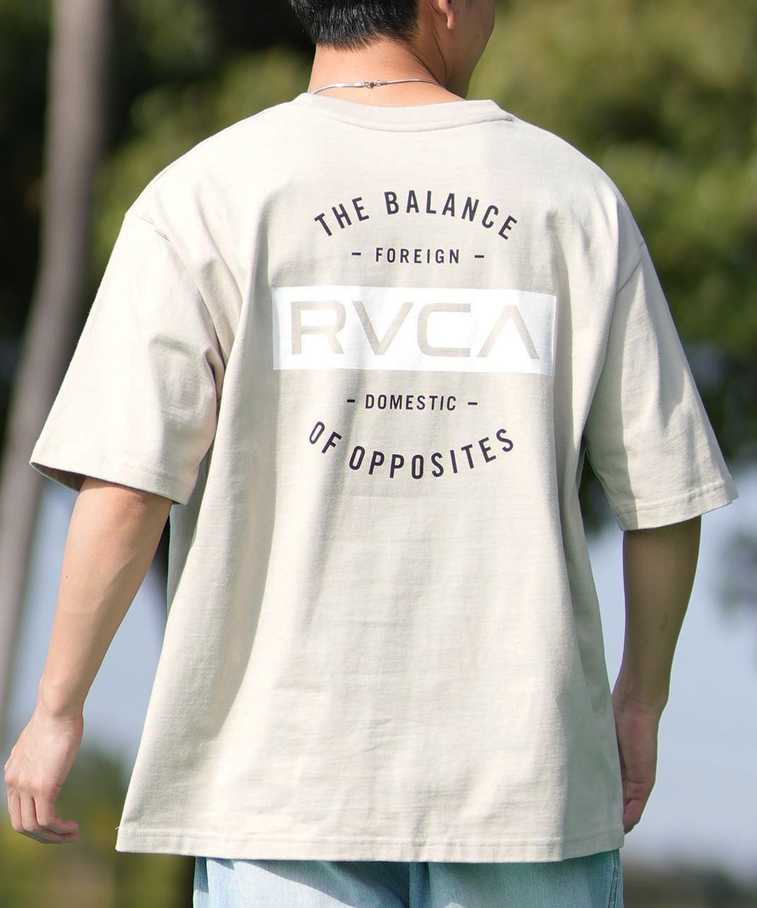 RVCA ルーカ 半袖 Tシャツ メンズ バックプリント BF041-265 ショート