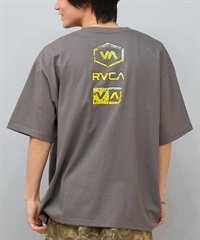 RVCA ルーカ 半袖 Tシャツ メンズ バックプリント オーバーサイズ ロゴ STONE WASH SS BF04A-203