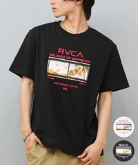 RVCA ルーカ 半袖 Tシャツ メンズ フロントプリント ロゴ CONACT SS BF04A-207