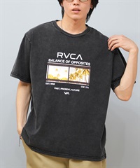 RVCA ルーカ 半袖 Tシャツ メンズ フロントプリント ロゴ CONACT SS BF04A-207