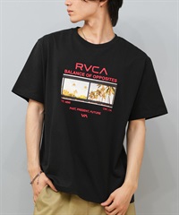 RVCA ルーカ 半袖 Tシャツ メンズ フロントプリント ロゴ CONACT SS BF04A-207
