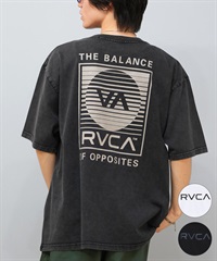 RVCA ルーカ 半袖 Tシャツ メンズ バックプリント オーバーサイズ ロゴ BLINDER BOX SS BF04A-214
