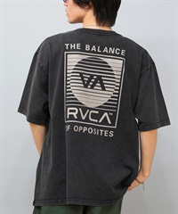 RVCA ルーカ 半袖 Tシャツ メンズ バックプリント オーバーサイズ ロゴ BLINDER BOX SS BF04A-214
