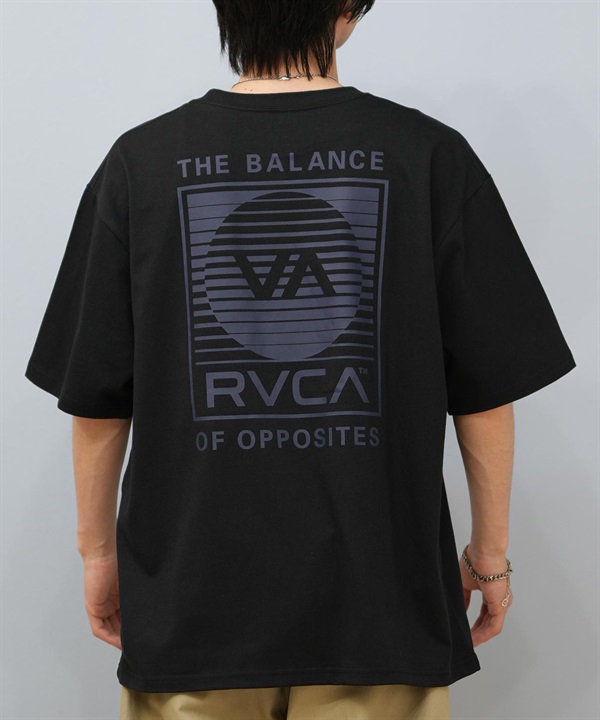 RVCA ルーカ 半袖 Tシャツ メンズ バックプリント オーバーサイズ ロゴ BLINDER BOX SS BF04A-214
