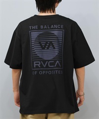 RVCA ルーカ 半袖 Tシャツ メンズ バックプリント オーバーサイズ ロゴ BLINDER BOX SS BF04A-214