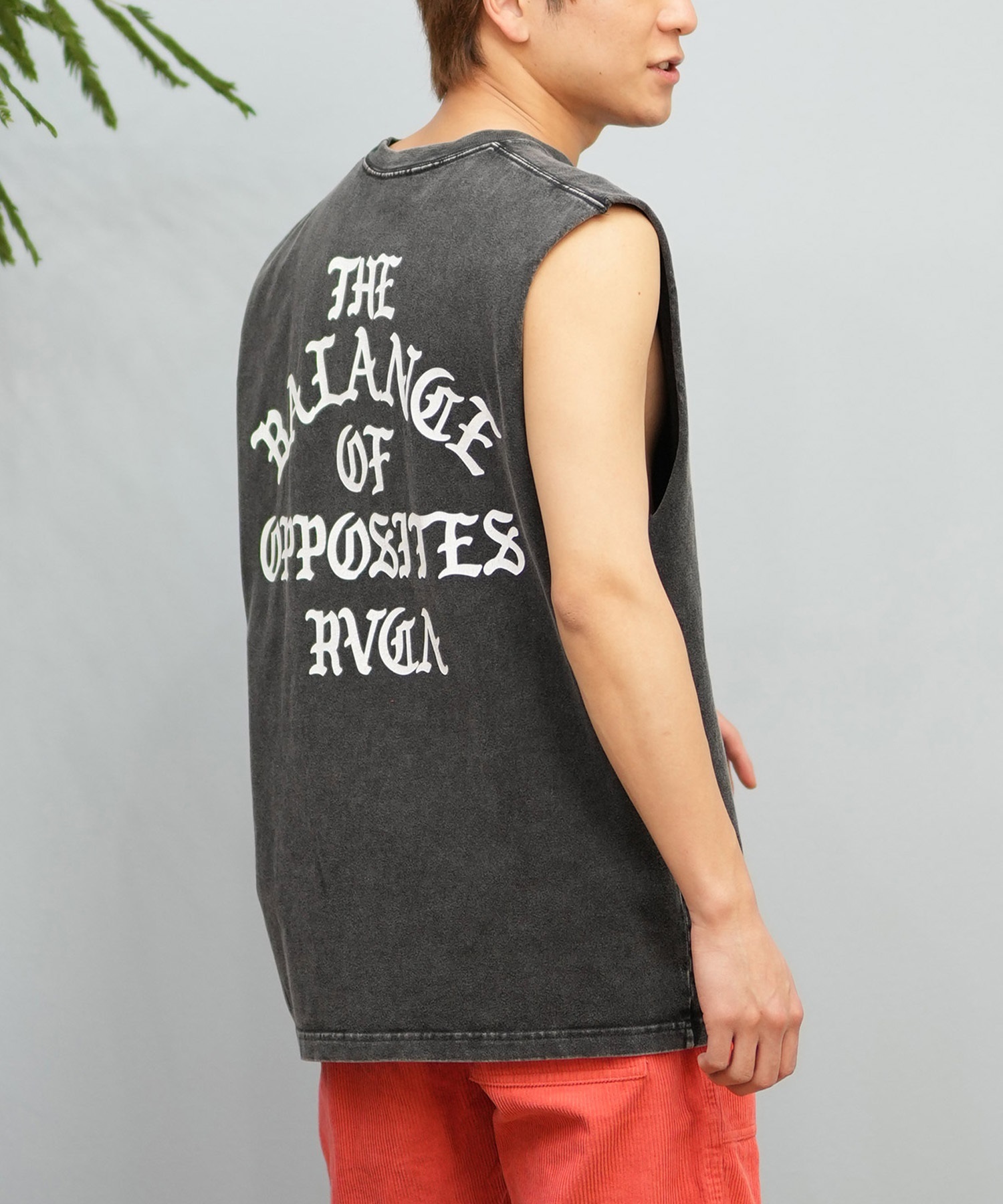 RVCA ルーカ タンクトップ メンズ バックプリント BF041-P35 タンク