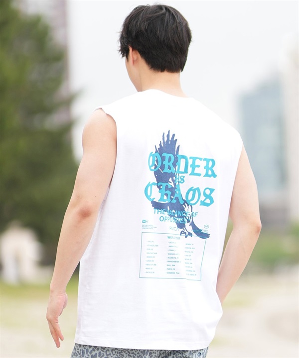 RVCA ルーカ タンクトップ メンズ バックプリント BF04A-353