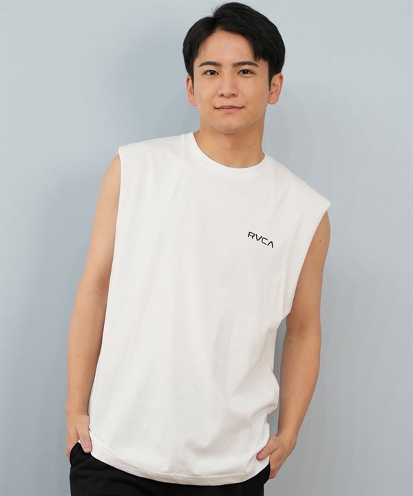 RVCA ルーカ タンクトップ メンズ バックプリント パームツリー BF04A-P35