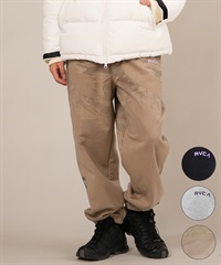 RVCA ルーカ スウェットパンツ ロングパンツ メンズ ウエストゴム ロゴ BACK SIDE ARCH RVCA PT BF042-P70(BLK-M)