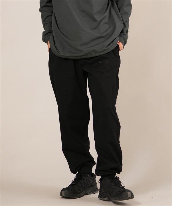 RVCA ルーカ ロングパンツ ロンパン メンズ スウェットパンツ ロゴ ワンポイント 裏毛 セットアップ対応 BF042-P71