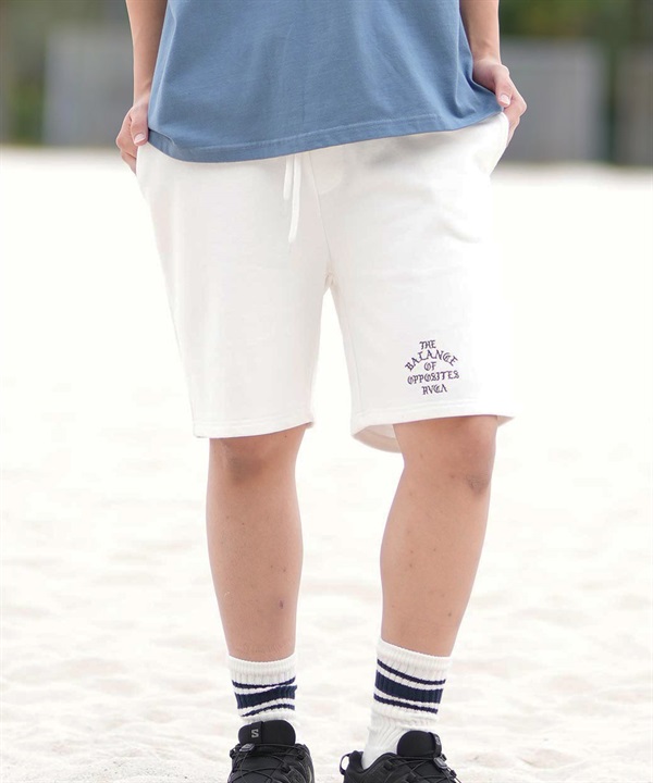 RVCA ルーカ ショートパンツ メンズ スウェットショーツ IRON ON FT WS セットアップ対応 BF041-652