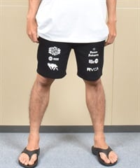 RVCA ルーカ ハーフパンツ ショートパンツ メンズ スウェット パンツ ブランドロゴ BF04A-P66