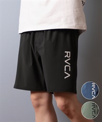RVCA ルーカ ショートパンツ メンズ 水着 ボードショーツ トランクス 水陸両用 ELASTIC BS BF041-530(BLK-S)