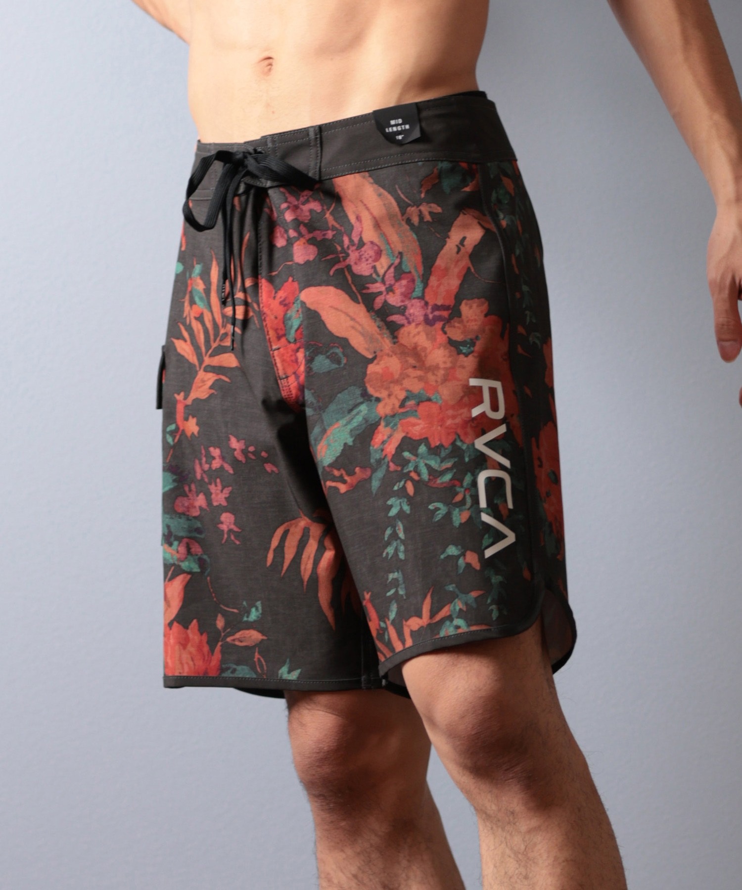 RVCA ルーカ 水着 海パン トランクス サーフパンツ メンズ BF041-513(BLK-28)