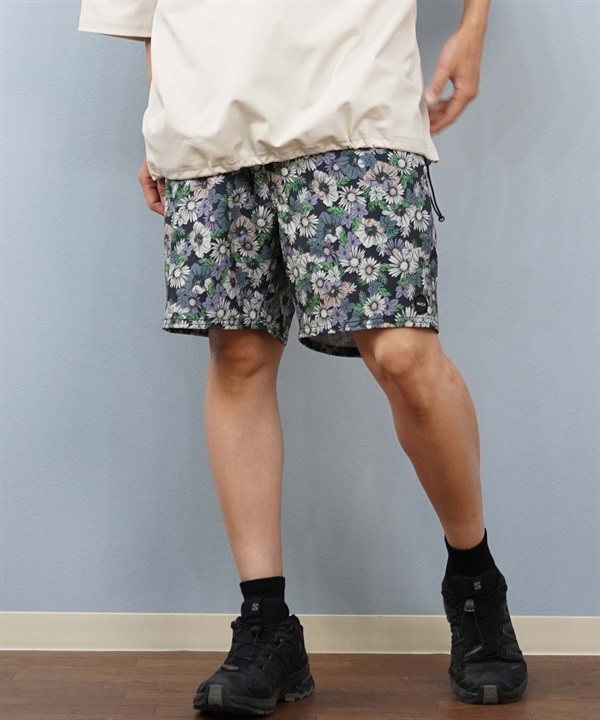 RVCA ルーカ 水着 海パン トランクス サーフパンツ メンズ 総柄 水陸両用 ショートパンツ 総柄 花柄 BF04A-597