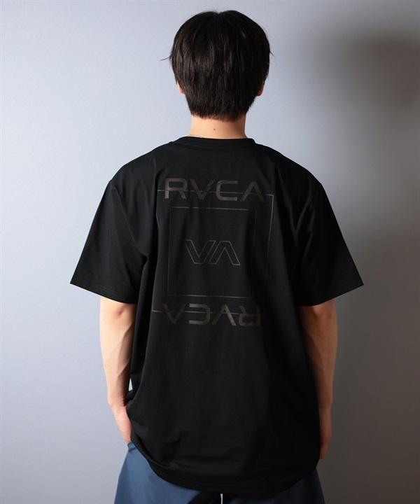 RVCA ルーカ 半袖 Tシャツ メンズ ラッシュガード 水陸両用 ユーティリティー ILL ESCAPE SQUARE SFST BF041-870