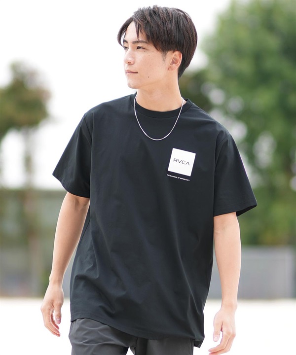 RVCA ルーカ 半袖 Tシャツ メンズ ラッシュガード 水陸両用 ユーティリティー ILL RVCA ESCAPE SFST BF041-871