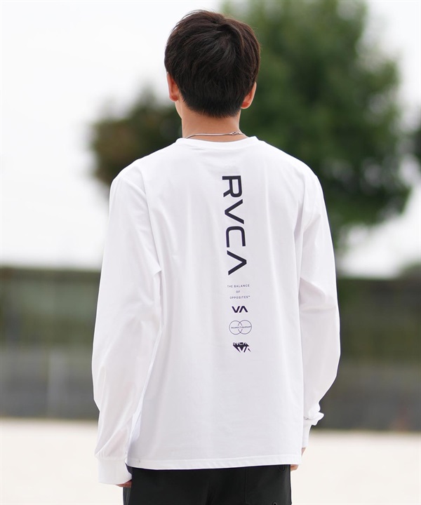 RVCA ルーカ 長袖 Tシャツ メンズ ラッシュガード 水陸両用 ユーティリティー RVCA ESCAPE SFLT BF041-876