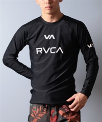 RVCA ルーカ 水着 ラッシュガード 長袖 Tシャツ ロンT メンズ